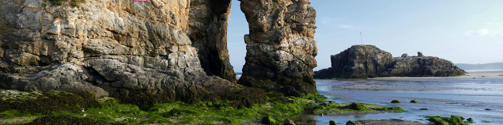 Photo of a Rocky Beach Cave.